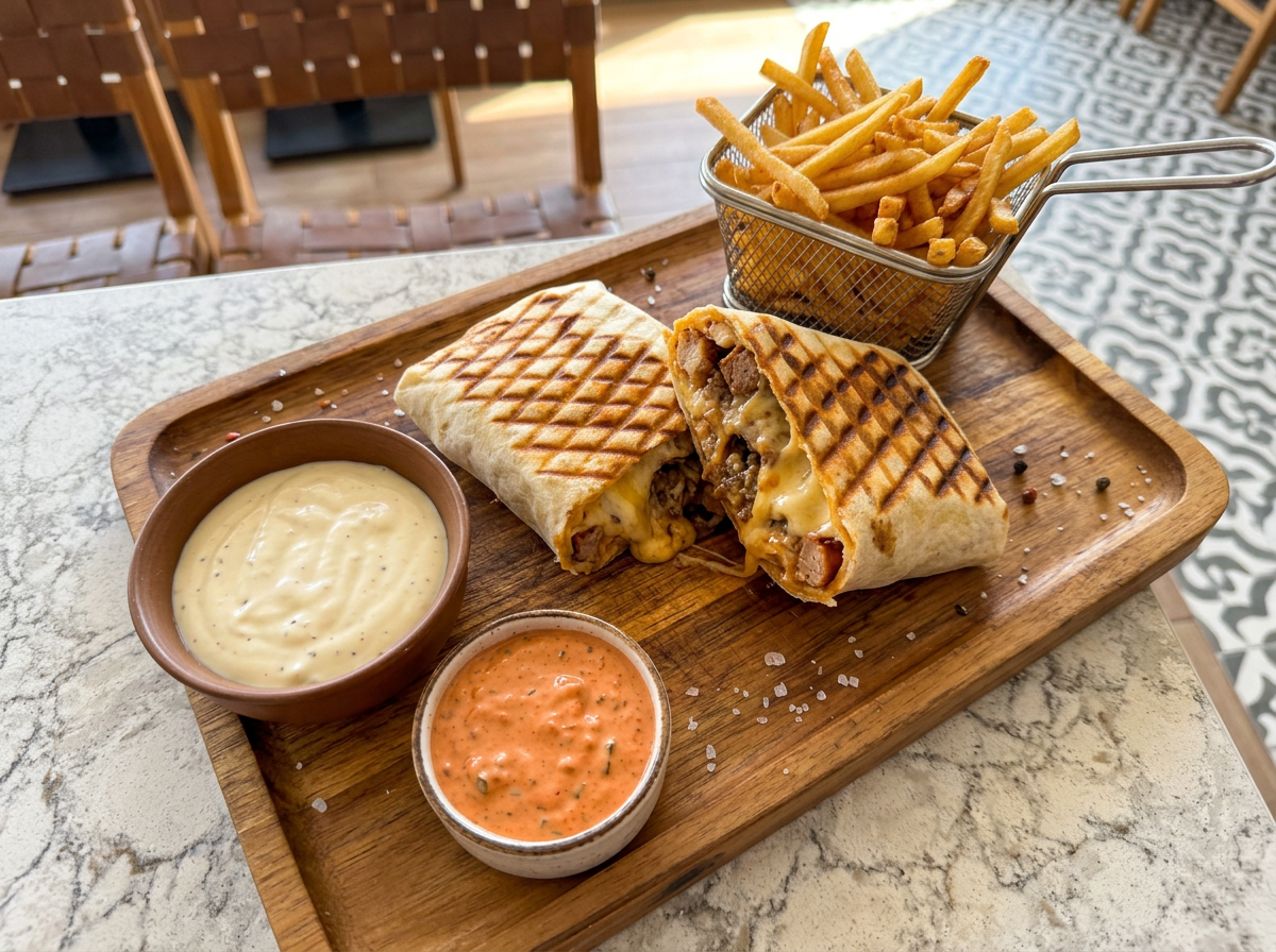 French tacos grillés